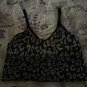 Cheetah, print tank top